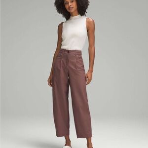 Lululemon City Sleek Barrel-Leg Pant *Light Utilitech color oxide